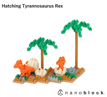 Techzone Geelong nanoblock Hatching Tyrannosaurus Rex nanoblock